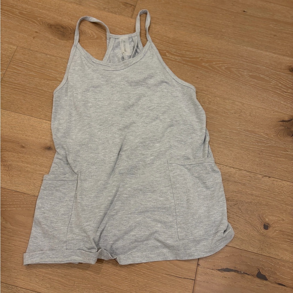 Women's Gray Romper